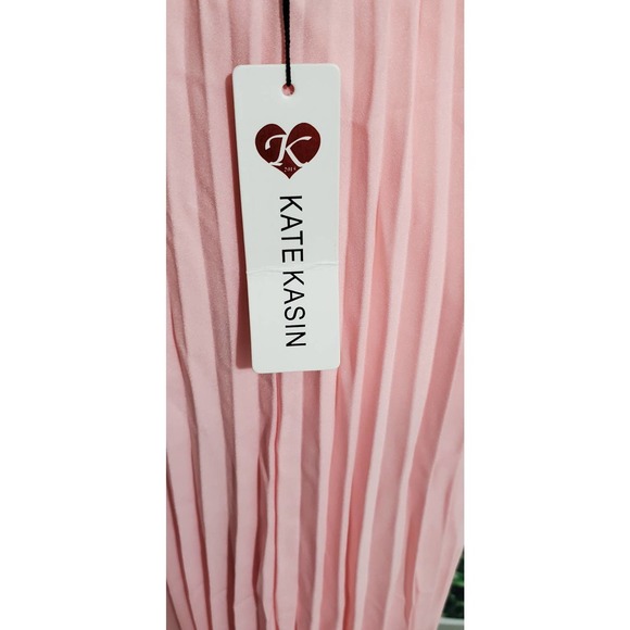 Kate Kasin High Waist Pleated A-Line Swing Skirt -Small - Picture 5 of 10